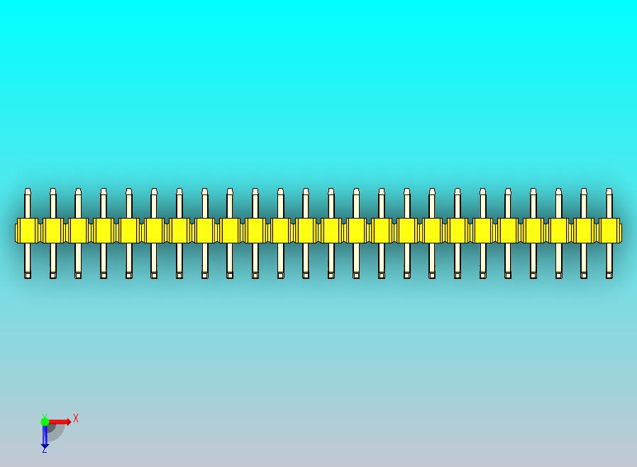DS1022彩色排针 黄色 24p 100mil 类型U 版本1.0.zip