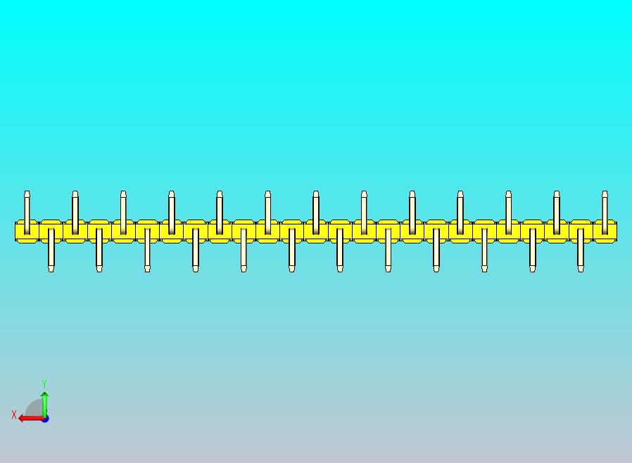 DS1022彩色排针 黄色 25p 100mil 类型 SMT R1 版本1.0.zip