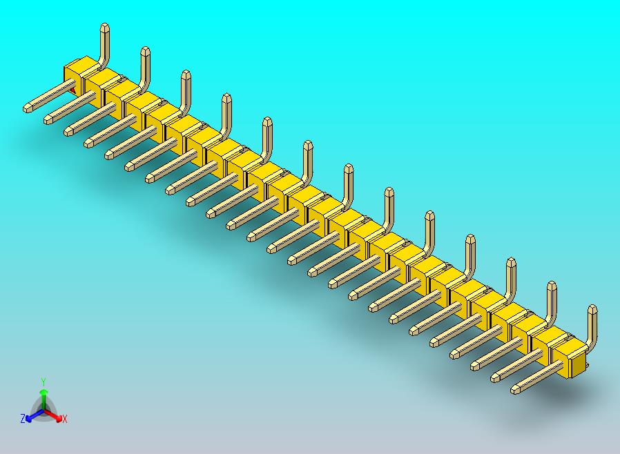 DS1022彩色排针 黄色 25p 100mil 类型 SMT R1 版本1.0.zip