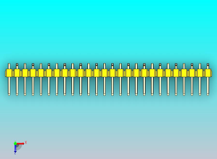 DS1022彩色排针 黄色 26P 100mil 类型 SMT R2 版本1.0.zip