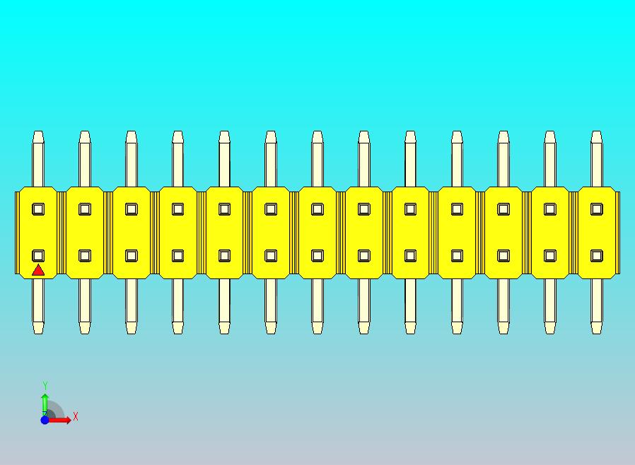 DS1022彩色排针 黄色 26P 100mil 类型SMT 版本1.0.zip