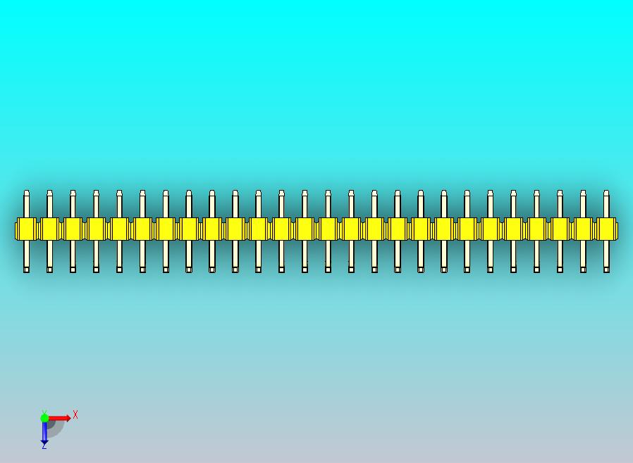 DS1022彩色排针 黄色 26针 100mil 类型U 版本1.0.zip