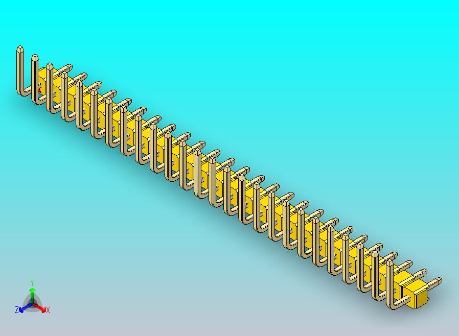 DS1022彩色排针 黄色 26针 100mil 类型U 版本1.0.zip