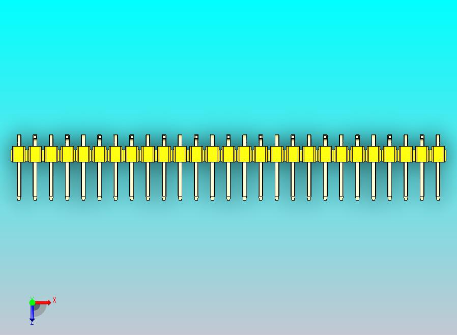 DS1022彩色排针 黄色 27P 100mil 类型 SMT R2 版本1.0.zip