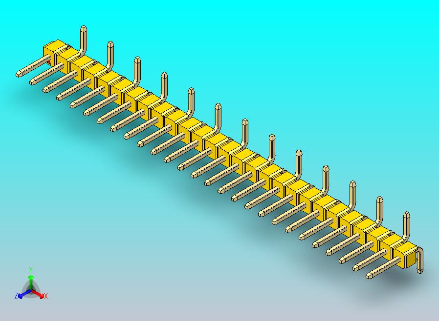 DS1022彩色排针 黄色 27P 100mil 类型 SMT R2 版本1.0.zip