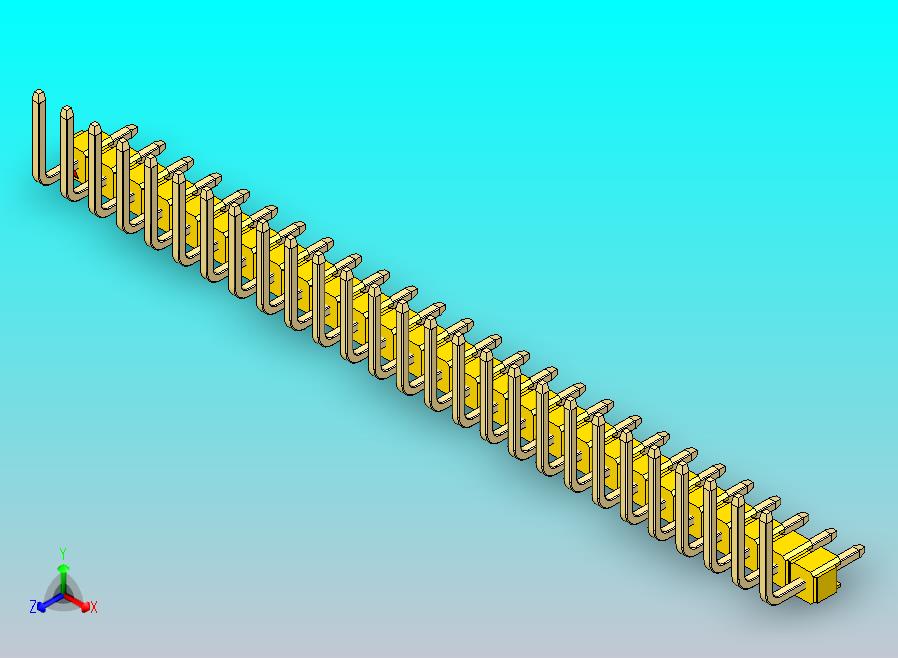 DS1022彩色排针 黄色 27p 100mil 类型U 版本1.0.zip