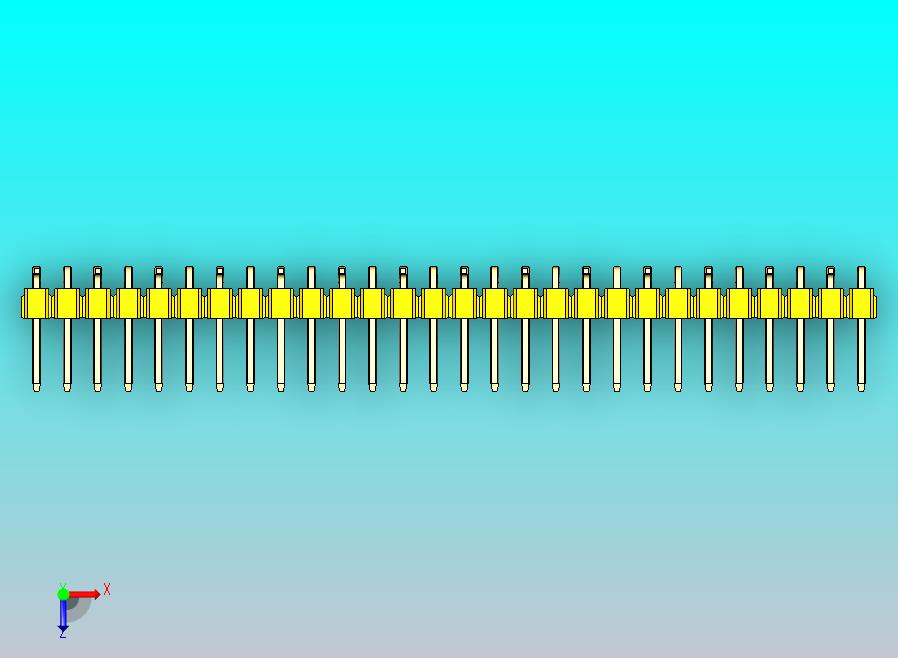 DS1022彩色排针 黄色 28P 100mil 类型 SMT R1 版本1.0.zip