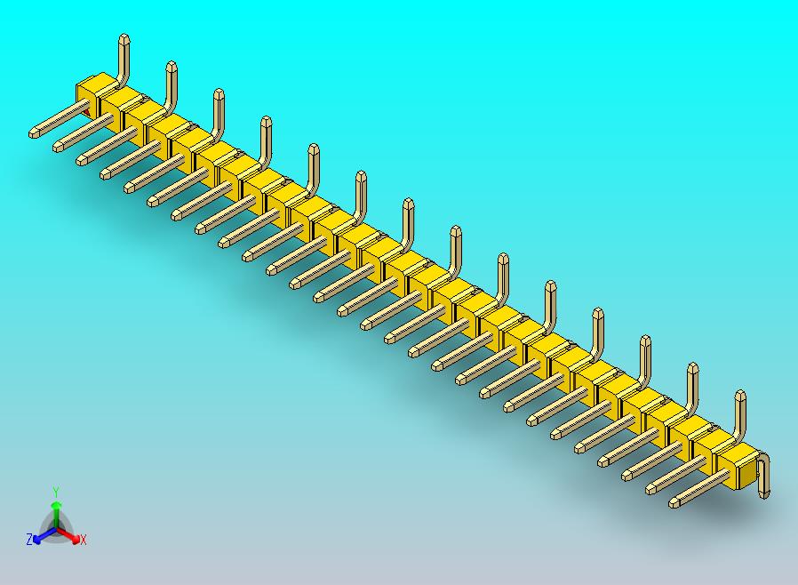 DS1022彩色排针 黄色 28P 100mil 类型 SMT R1 版本1.0.zip
