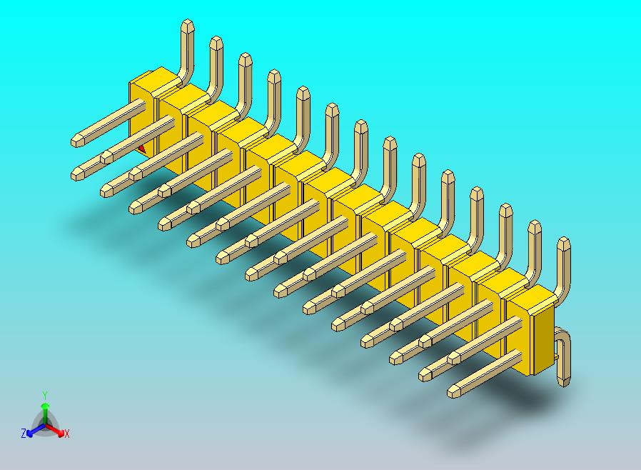 DS1022彩色排针 黄色 28p 100mil 类型SMT 版本1.0.zip