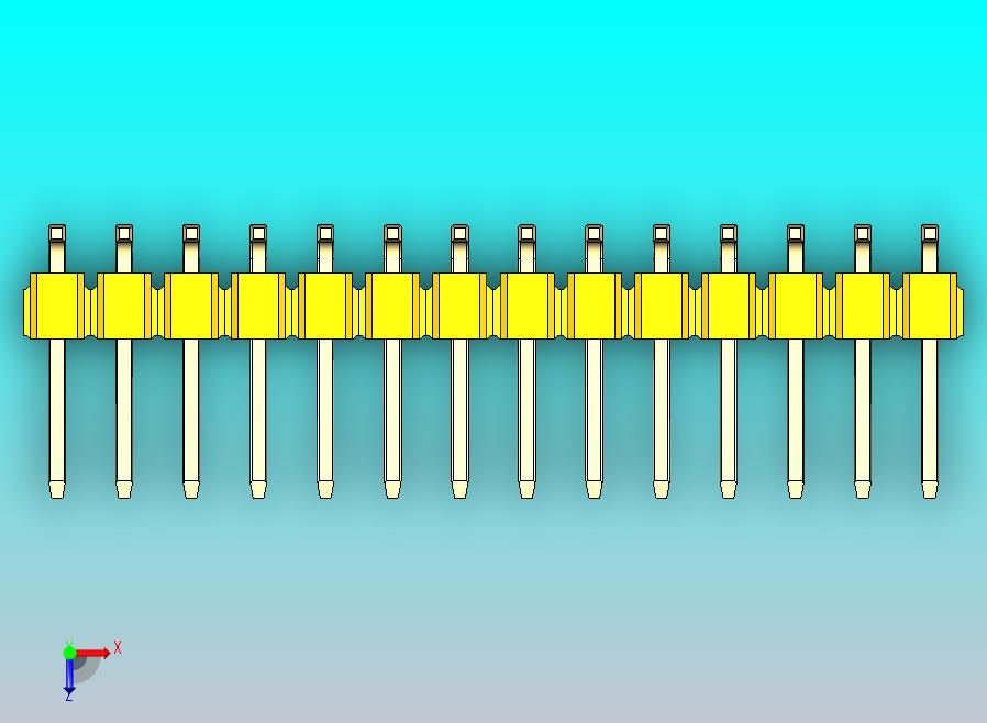 DS1022彩色排针 黄色 28p 100mil 类型SMT 版本1.0.zip