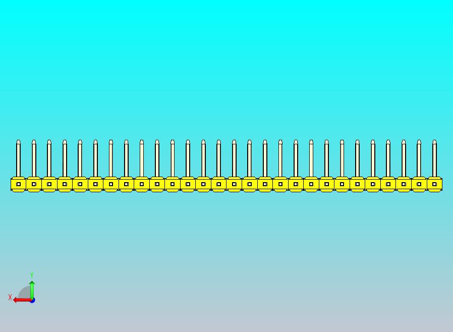 DS1022彩色排针 黄色 28p 100mil 类型U 版本1.0.zip