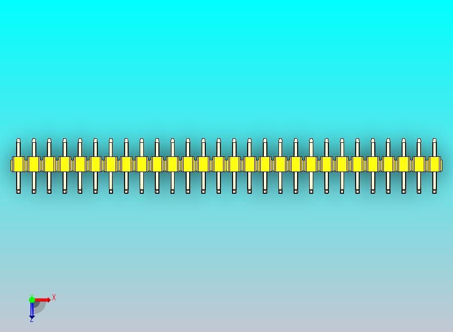 DS1022彩色排针 黄色 28p 100mil 类型U 版本1.0.zip