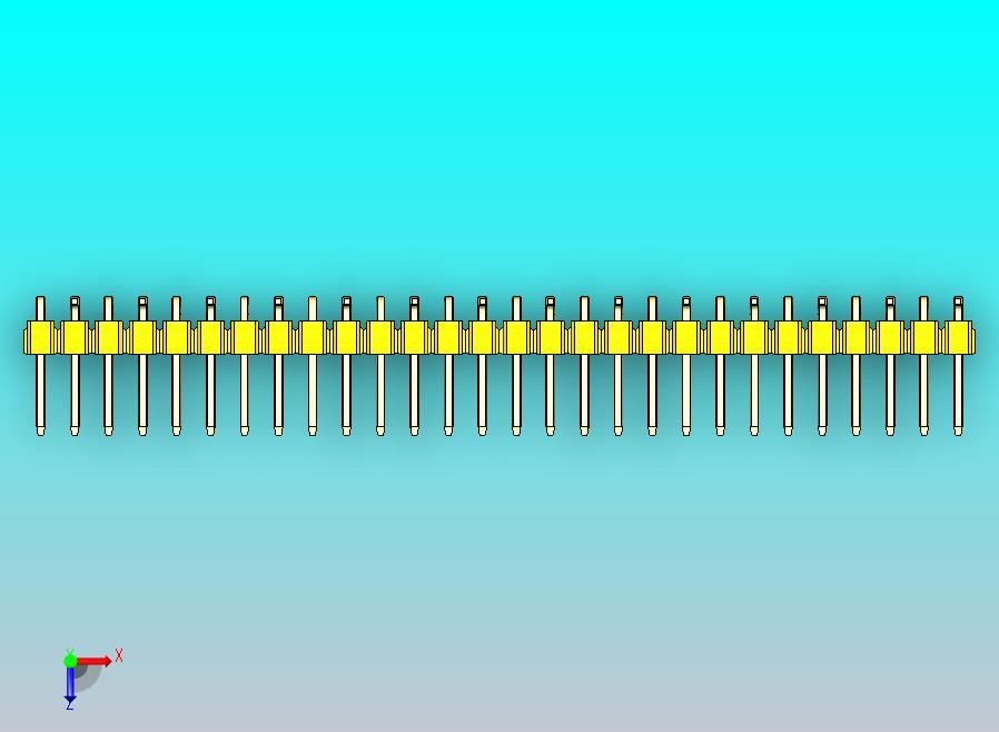 DS1022彩色排针 黄色 28针 100mil 类型 SMT R2 版本1.0.zip