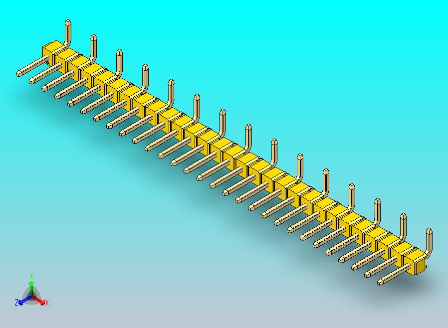 DS1022彩色排针 黄色 29P 100mil 类型 SMT R1 版本1.0.zip