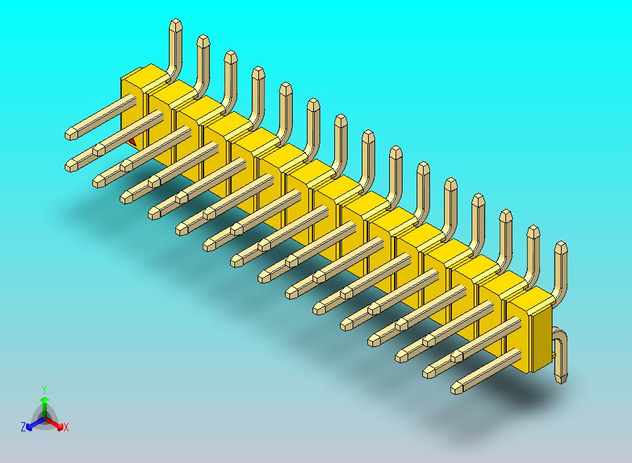 DS1022彩色排针 黄色 30p 100mil 类型SMT 版本1.0.zip