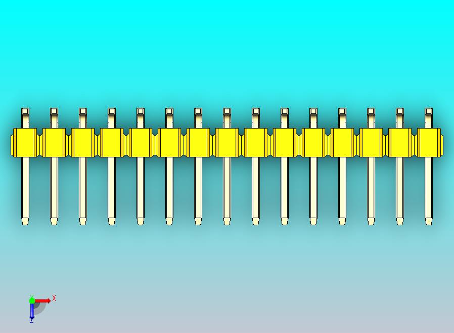 DS1022彩色排针 黄色 30p 100mil 类型SMT 版本1.0.zip