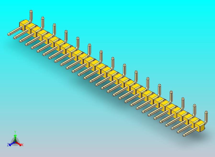 DS1022彩色排针 黄色 31P 100mil 类型 SMT R1 版本1.0.zip