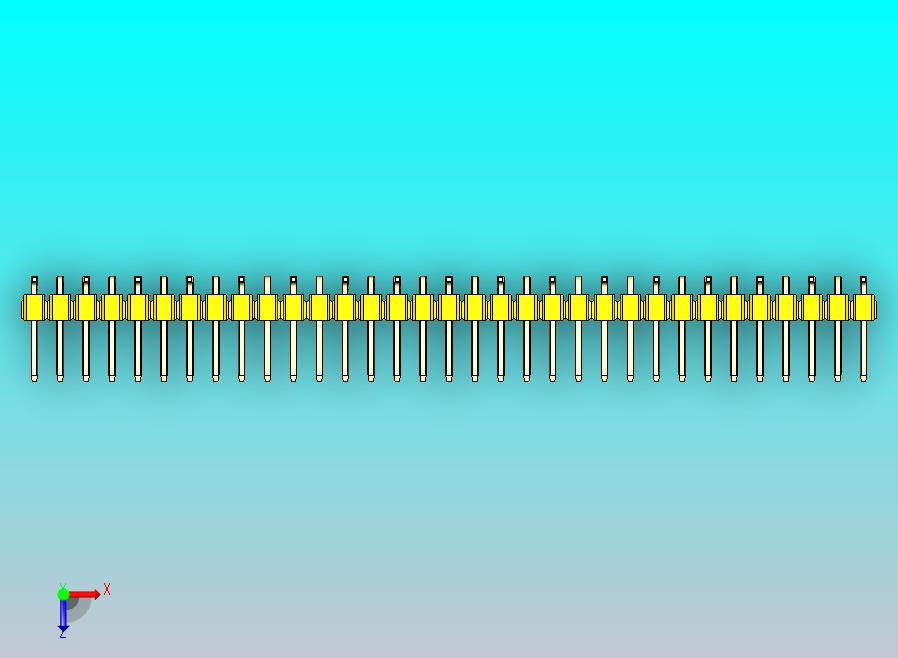 DS1022彩色排针 黄色 33p 100mil 类型 SMT R1 版本1.0.zip