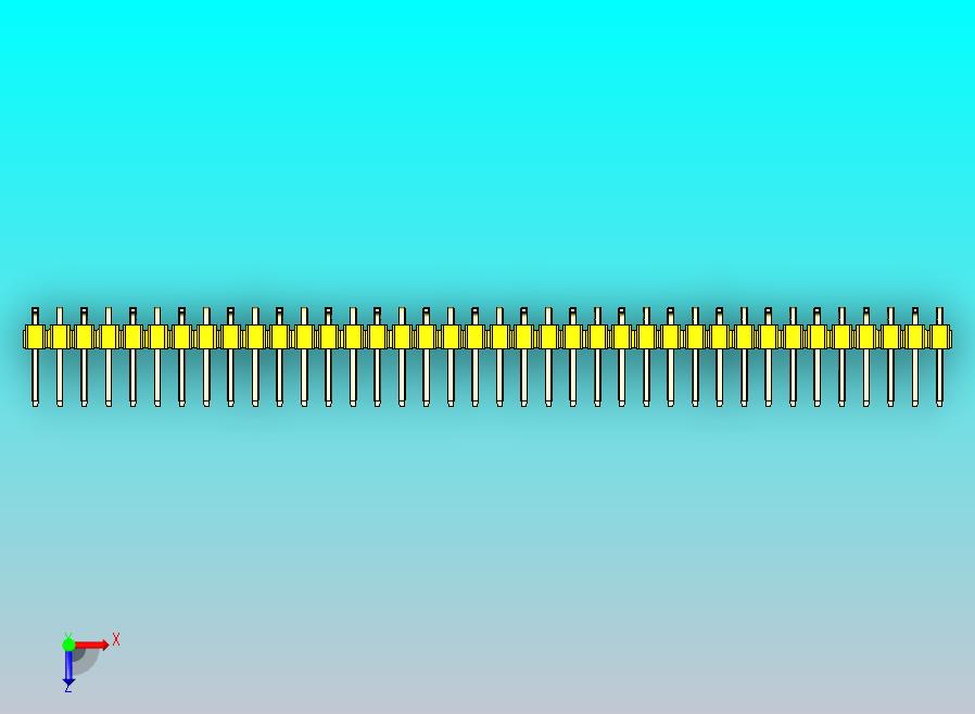 DS1022彩色排针 黄色 38P 100mil SMT 类型 R1 版本1.0.zip