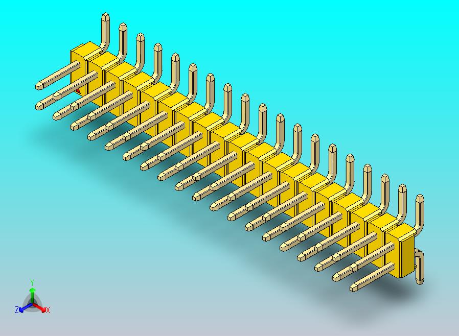 DS1022彩色排针 黄色 38P 100mil 类型SMT 版本1.0.zip