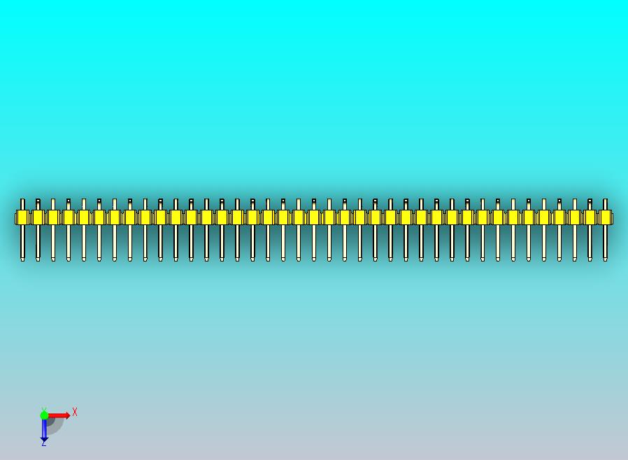 DS1022彩色排针 黄色 39P 100MIL 类型 SMT R2 版本1.0.zip