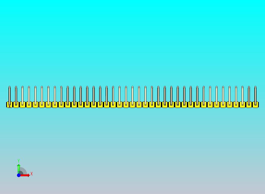 DS1022彩色排针 黄色 39p 100mil 类型U 版本1.0.zip