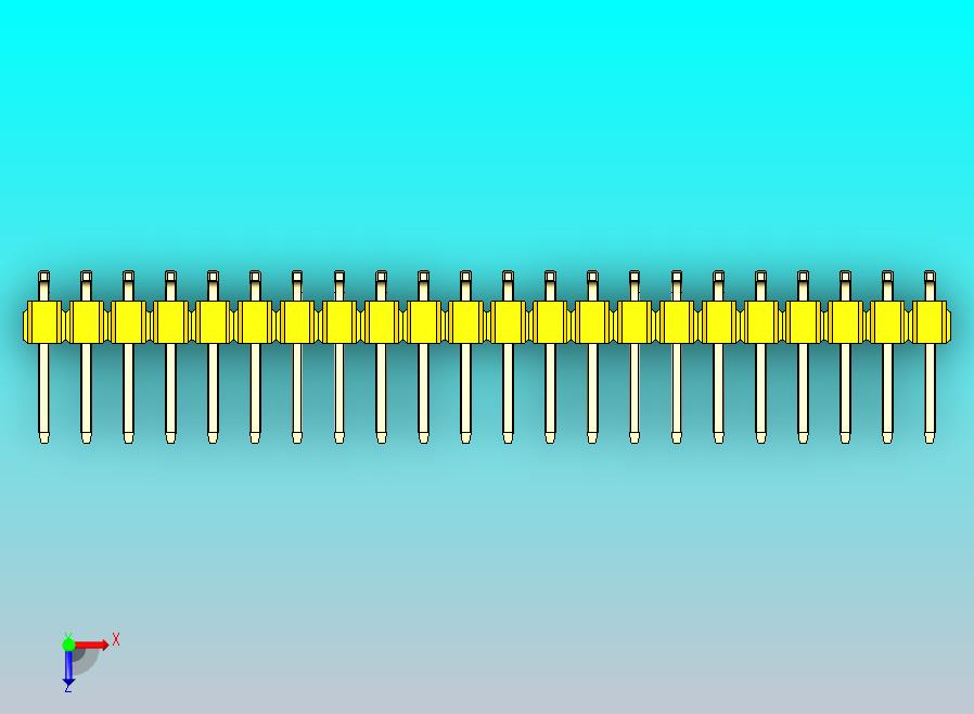 DS1022彩色排针 黄色 44p 100mil 类型SMT 版本1.0.zip