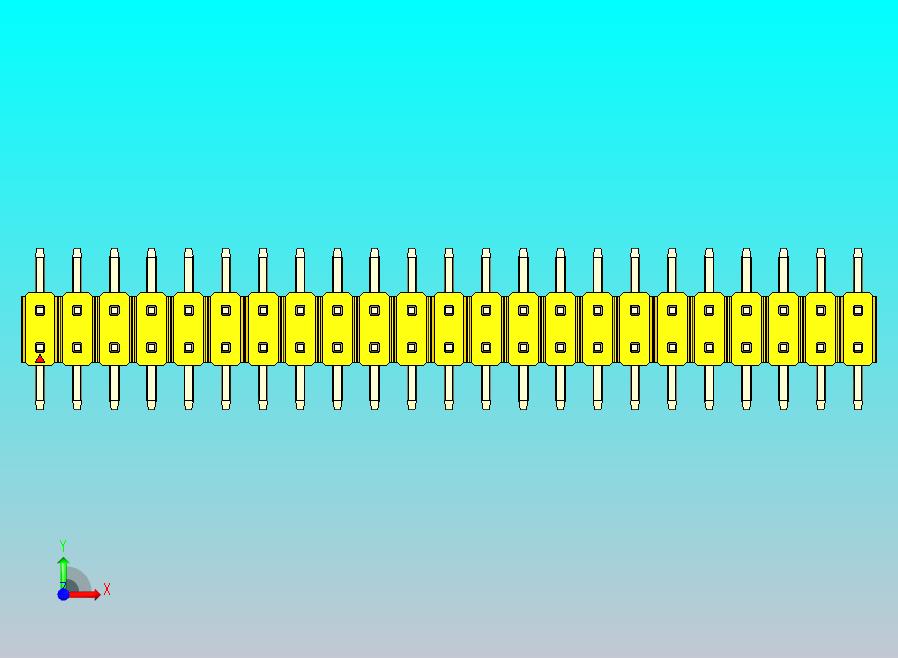 DS1022彩色排针 黄色 46P 100mil SMT类型 版本1.0.zip