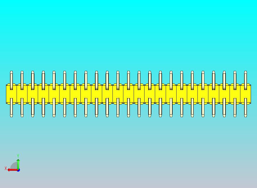 DS1022彩色排针 黄色 46P 100mil SMT类型 版本1.0.zip