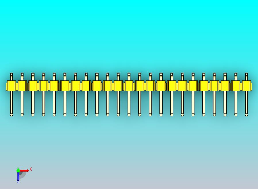 DS1022彩色排针 黄色 46P 100mil SMT类型 版本1.0.zip