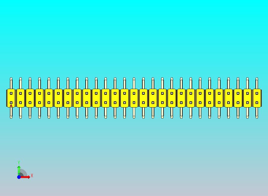 DS1022彩色排针 黄色 54p 100mil SMT类型 版本1.0.zip