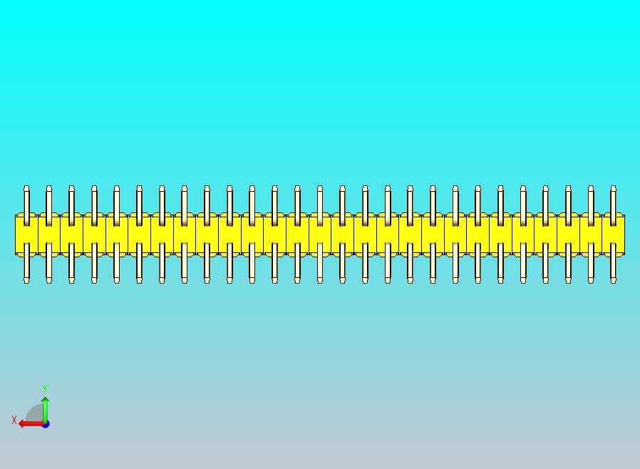 DS1022彩色排针 黄色 54p 100mil SMT类型 版本1.0.zip