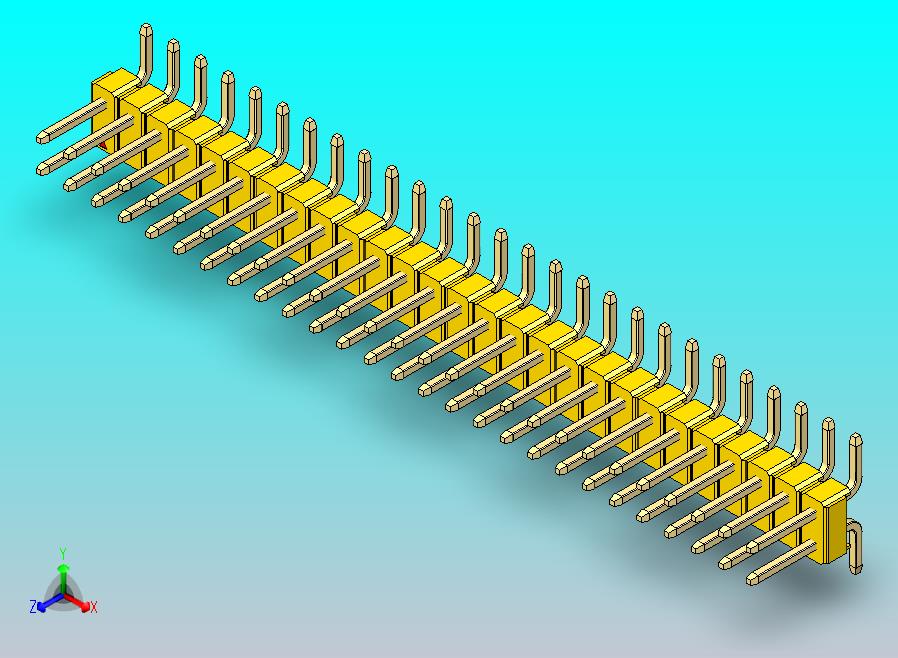 DS1022彩色排针 黄色 54p 100mil SMT类型 版本1.0.zip