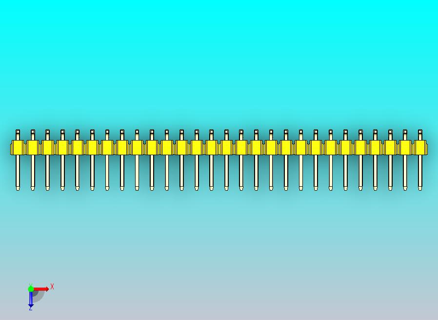DS1022彩色排针 黄色 56p 100mil SMT类型 版本1.0.zip