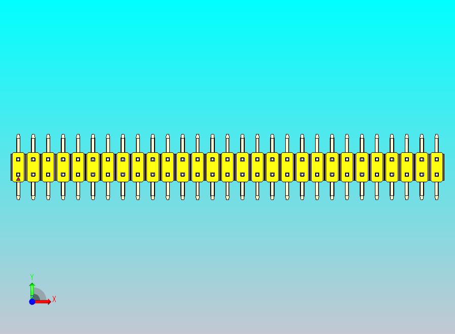 DS1022彩色排针 黄色 58p 100mil SMT类型 版本1.0.zip