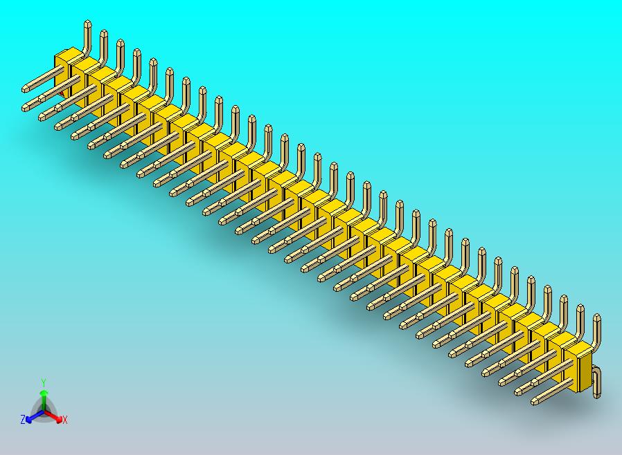 DS1022彩色排针 黄色 64p 100mil 类型SMT 版本1.0.zip