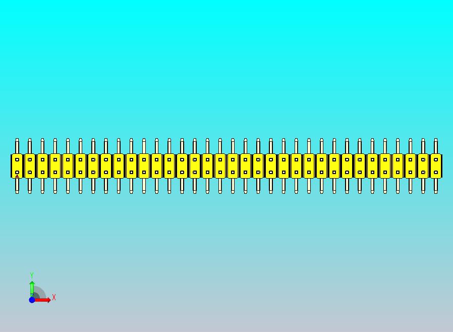 DS1022彩色排针 黄色 68P 100mil 类型SMT 版本1.0.zip