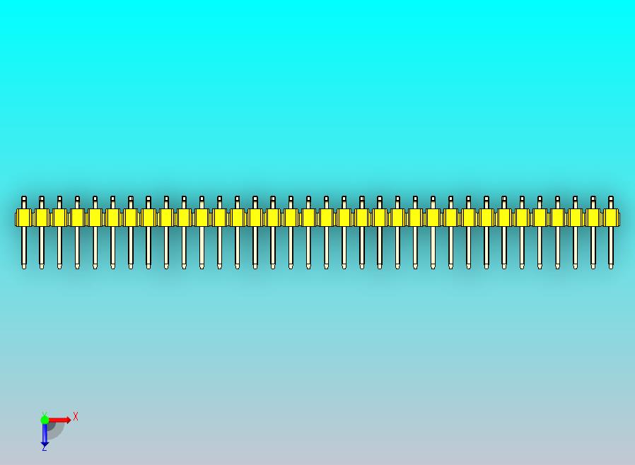 DS1022彩色排针 黄色 68P 100mil 类型SMT 版本1.0.zip
