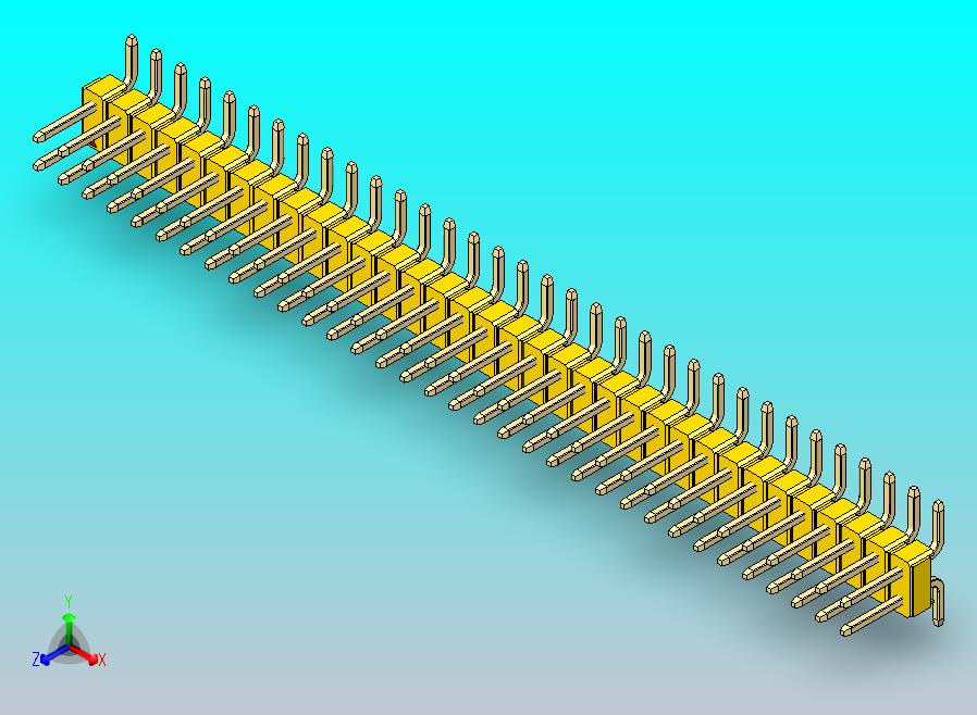 DS1022彩色排针 黄色 68P 100mil 类型SMT 版本1.0.zip