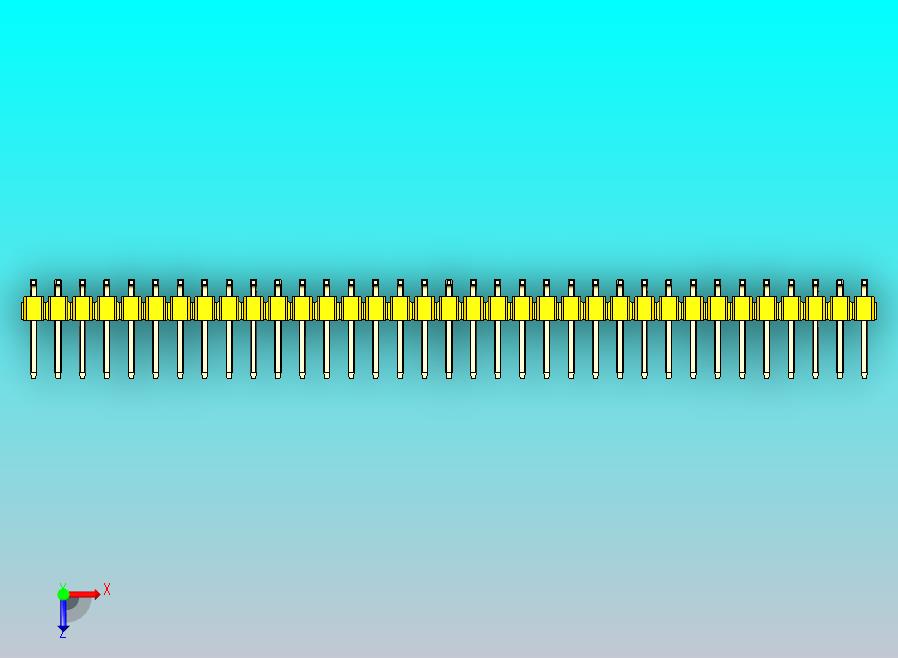 DS1022彩色排针 黄色 70P 100MIL 类型SMT 版本1.0.zip