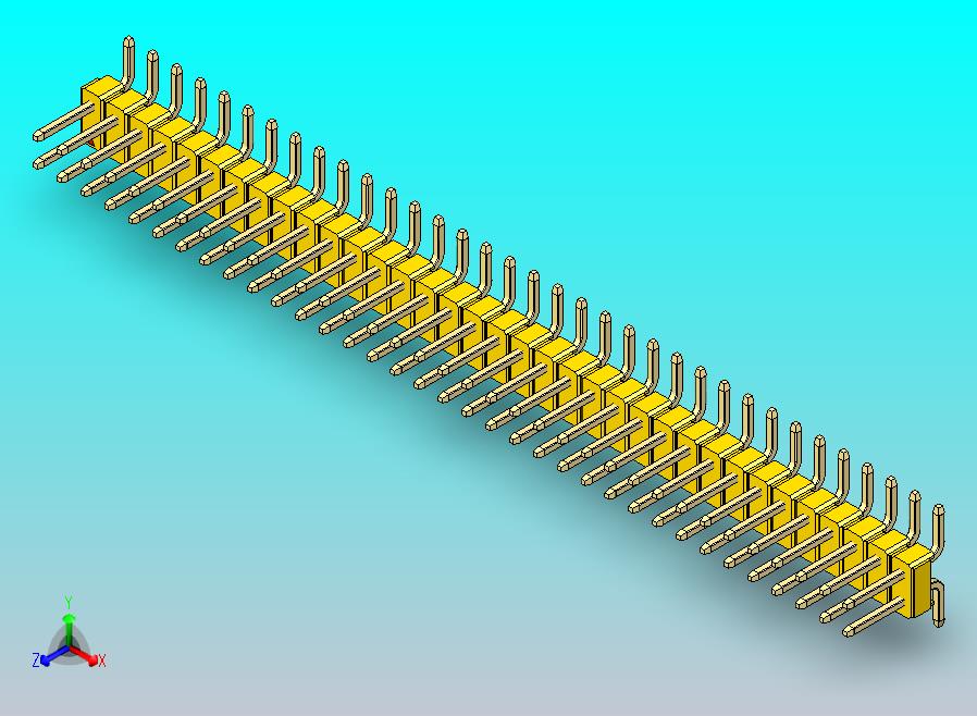 DS1022彩色排针 黄色 70P 100MIL 类型SMT 版本1.0.zip