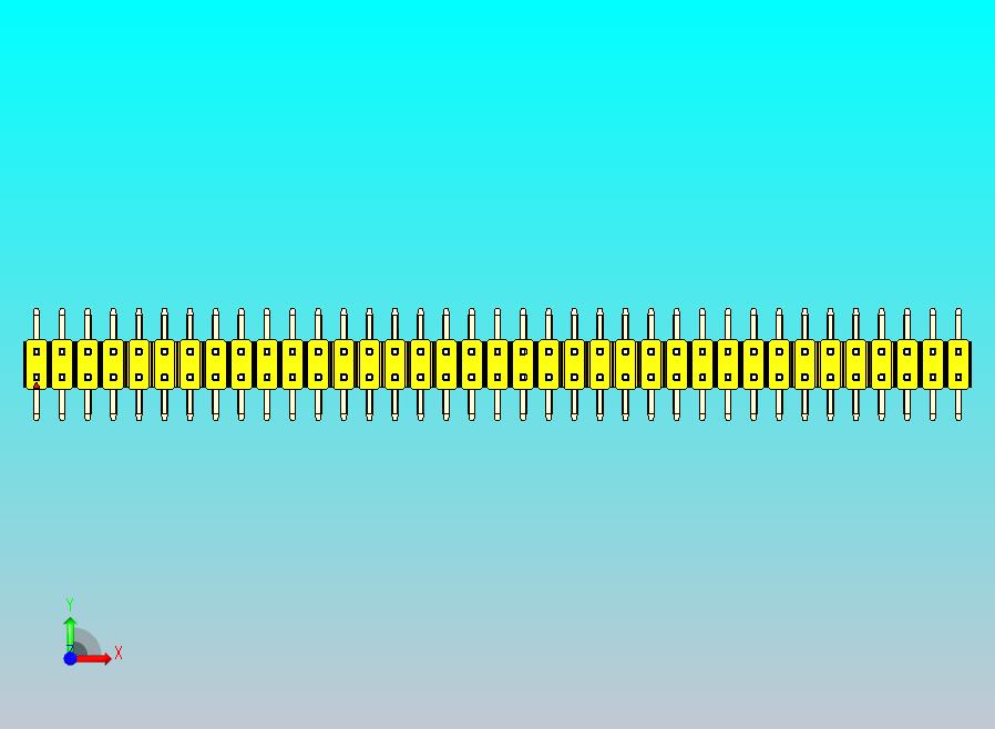 DS1022彩色排针 黄色 74P 100mil SMT类型 版本1.0.zip