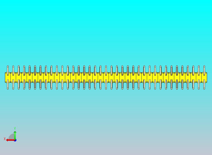 DS1022彩色排针 黄色 74P 100mil SMT类型 版本1.0.zip