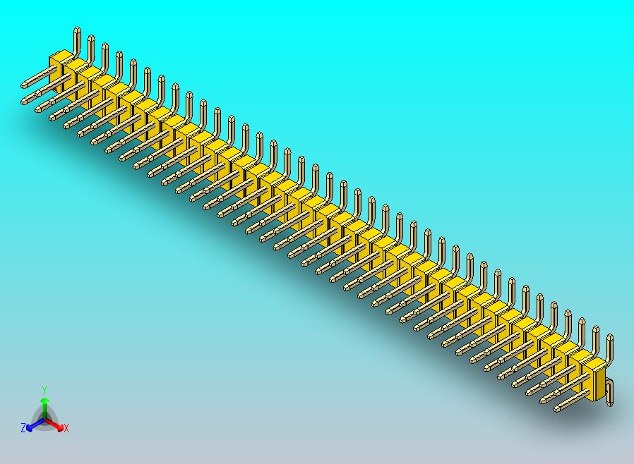DS1022彩色排针 黄色 78P 100mil SMT类型 版本1.0.zip