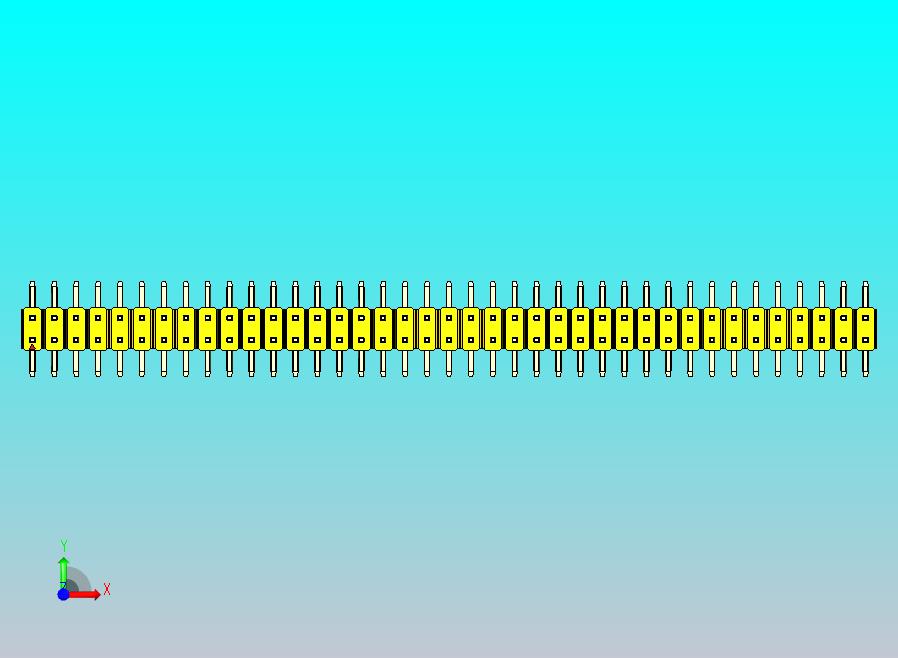 DS1022彩色排针 黄色 78P 100mil SMT类型 版本1.0.zip