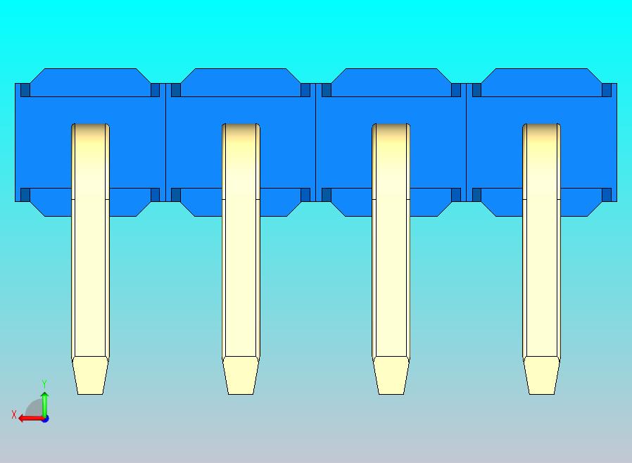 DS1022彩色排针 蓝色 1x04p 100mil 类型D 版本1.0.zip