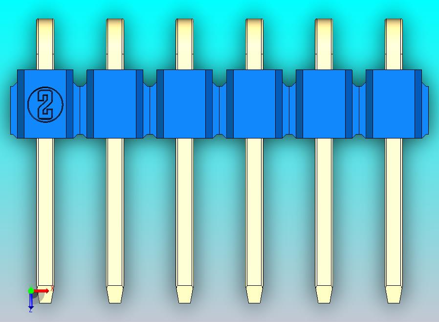 DS1022彩色排针 蓝色 1x06p 100mil 类型D 版本1.0.zip