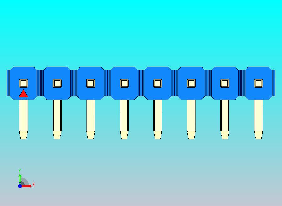 DS1022彩色排针 蓝色 1x08p 100mil 类型D 版本1.0.zip