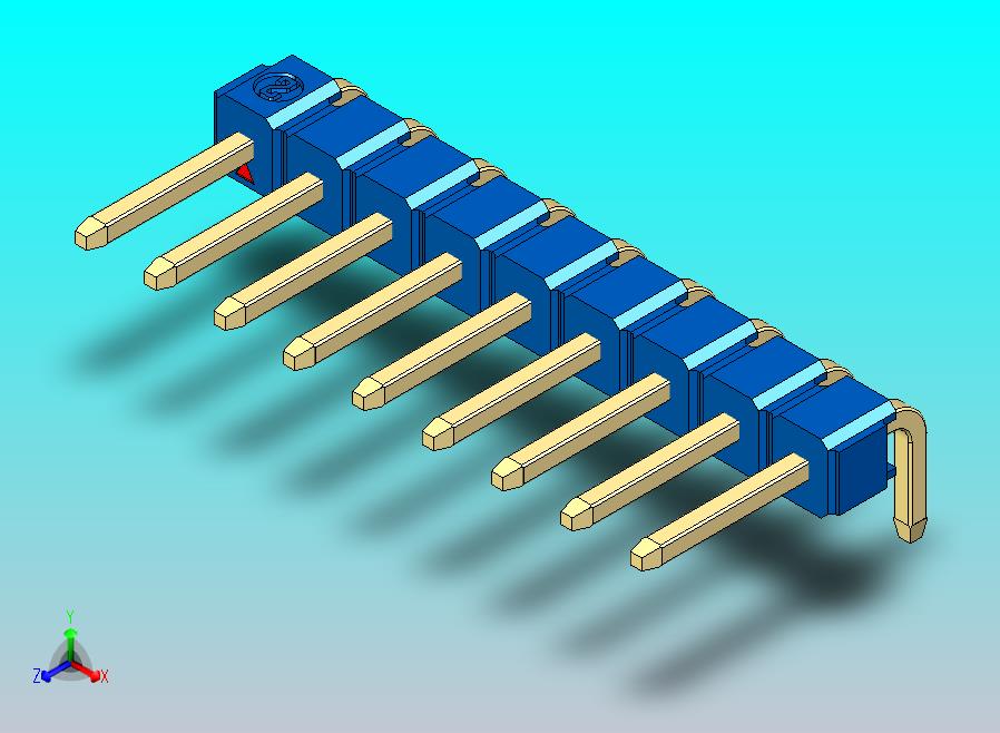 DS1022彩色排针 蓝色 1x09p 100mil 类型D 版本1.0.zip