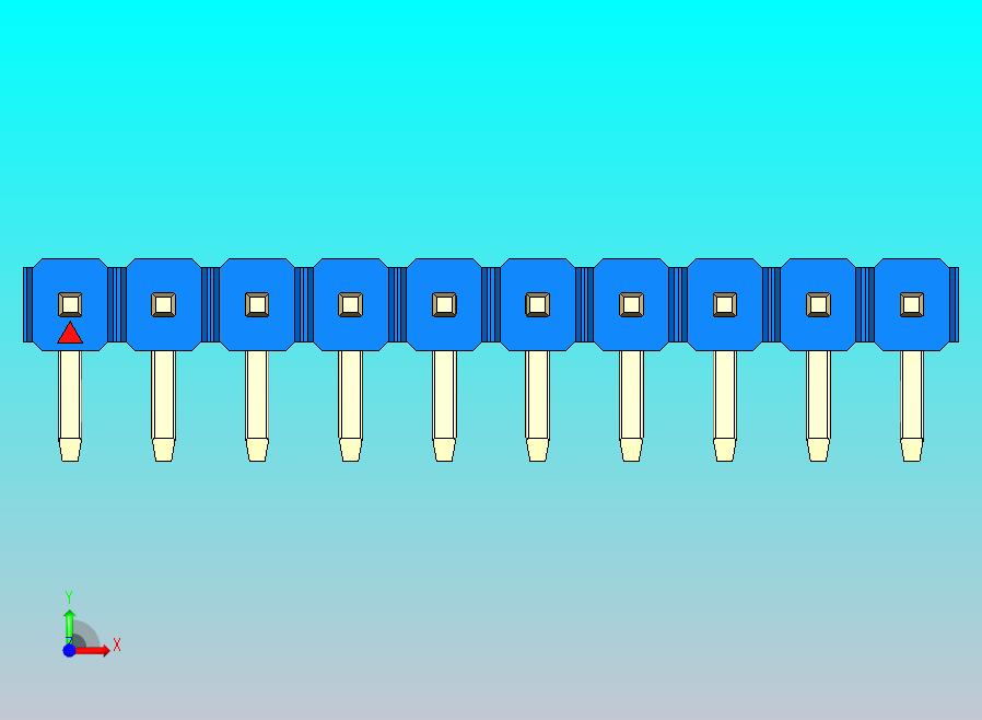DS1022彩色排针 蓝色 1x10p 100mil 类型D 版本1.0.zip